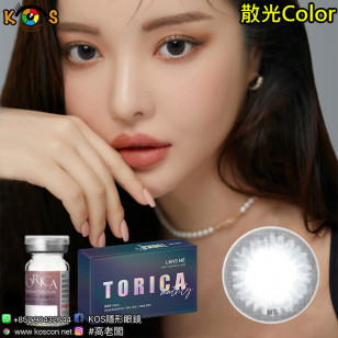 【散光】Lensme Torica Lace Gray 토리카 레이스 그레이 (난시 교정용) 每月抛棄散光彩妝隱形眼鏡
